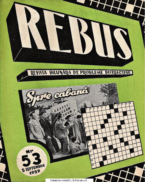 [B] Revista REBUS - Rebus (jpg, zip), 300 dpi, scan refacut: Arhiva - Carti in limba romana