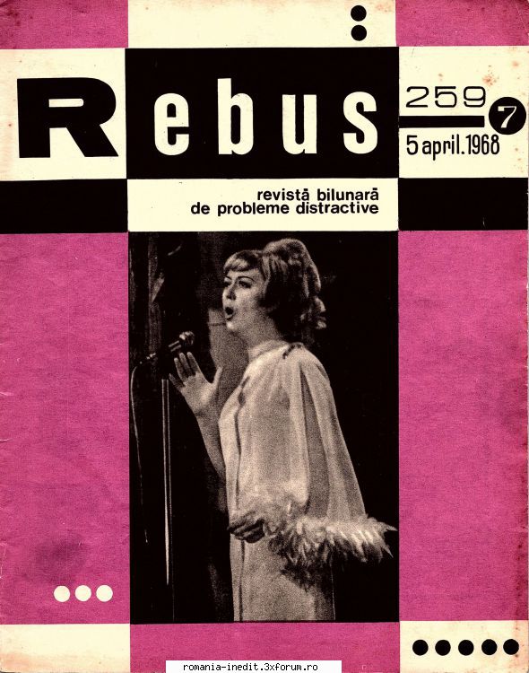 [B] Revista REBUS - Rebus (jpg, zip), 300 dpi, scan refacut: Arhiva - Carti in limba romana
