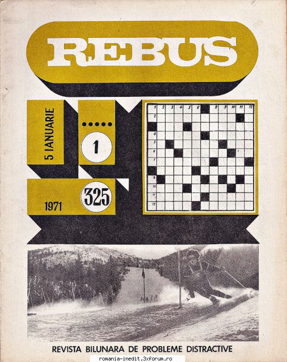[B] Revista REBUS - Rebus (jpg, zip), 300 dpi, scan refacut: Arhiva - Carti in limba romana