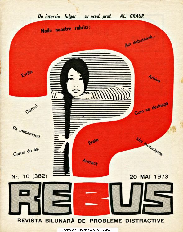 [B] Revista REBUS - Rebus (jpg, zip), 300 dpi, scan refacut: Arhiva - Carti in limba romana