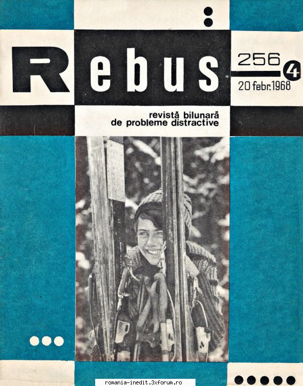 [B] Revista REBUS - Rebus (jpg, zip), 300 dpi, scan refacut: Arhiva - Carti in limba romana