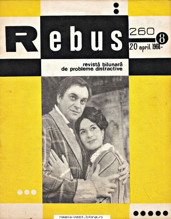 [B] Revista REBUS - Rebus (jpg, zip), 300 dpi, scan refacut: Arhiva - Carti in limba romana