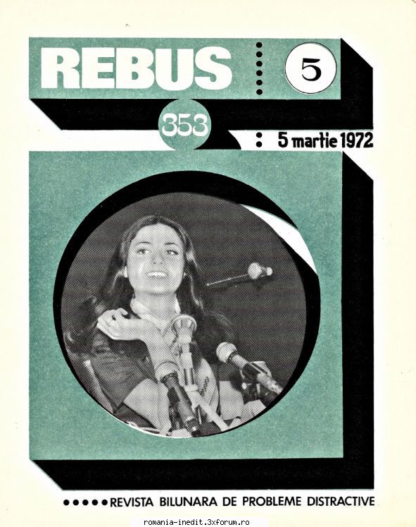 [B] Revista REBUS - Rebus (jpg, zip), 300 dpi, scan refacut: Arhiva - Carti in limba romana