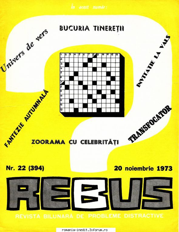 [B] Revista REBUS - Rebus (jpg, zip), 300 dpi, scan refacut - Carti in limba romana