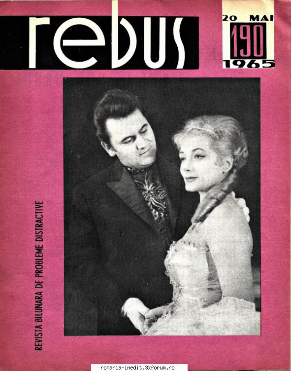 [B] Revista REBUS - Rebus (jpg, zip), 300 dpi, scan refacut: Arhiva - Carti in limba romana