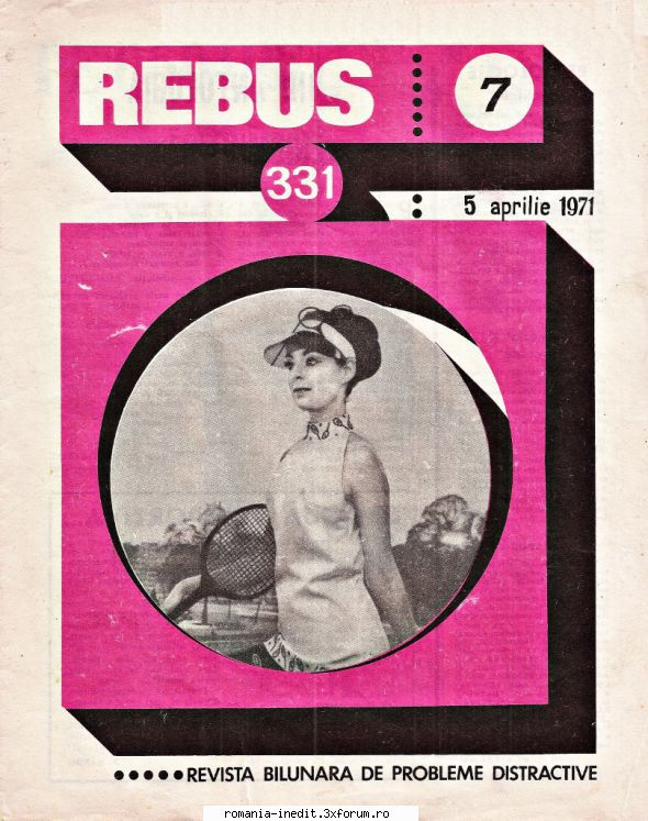[B] Revista REBUS - Rebus (jpg, zip), 300 dpi, scan refacut: Arhiva - Carti in limba romana