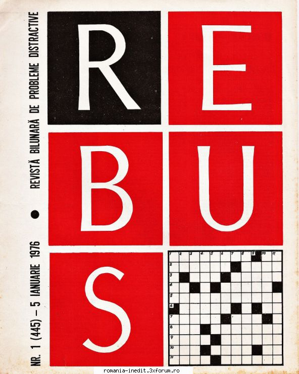 [B] Revista REBUS - Rebus (jpg, zip), 300 dpi, scan refacut - Carti in limba romana