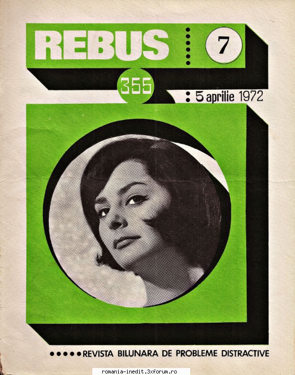 [B] Revista REBUS - Rebus (jpg, zip), 300 dpi, scan refacut: Arhiva - Carti in limba romana