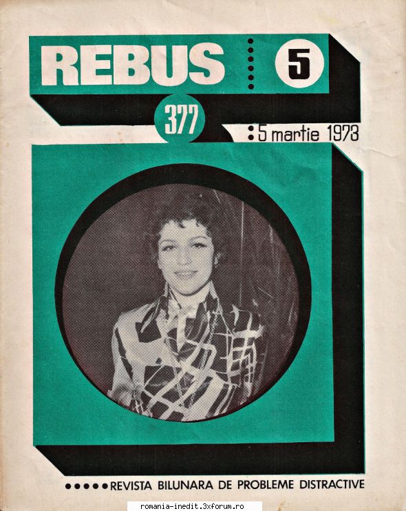 [B] Revista REBUS - Rebus (jpg, zip), 300 dpi, scan refacut: Arhiva - Carti in limba romana
