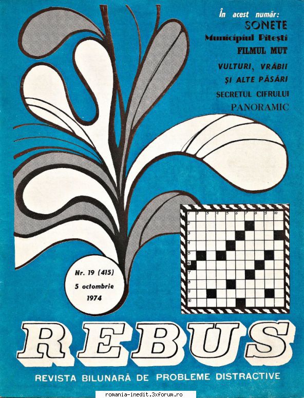 [B] Revista REBUS - Rebus (jpg, zip), 300 dpi, scan refacut: Arhiva - Carti in limba romana