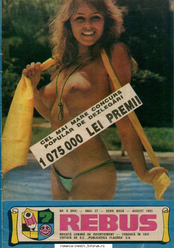 [B] Revista REBUS - Rebus (jpg, zip), 300 dpi: Multumiri pentru - Carti in limba romana