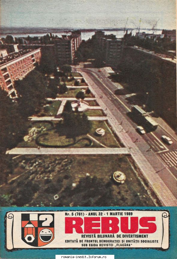 [B] Revista REBUS - Rebus , 300 dpi, scan refacut: Multumiri pentru - Carti in limba romana