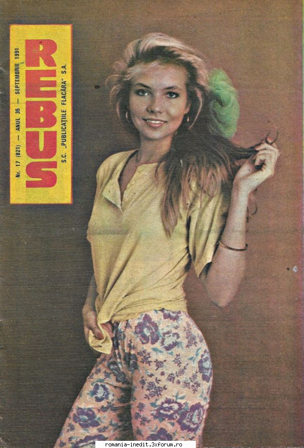 [B] Revista REBUS - Rebus (jpg, zip), 300 dpi: Multumiri pentru - Carti in limba romana