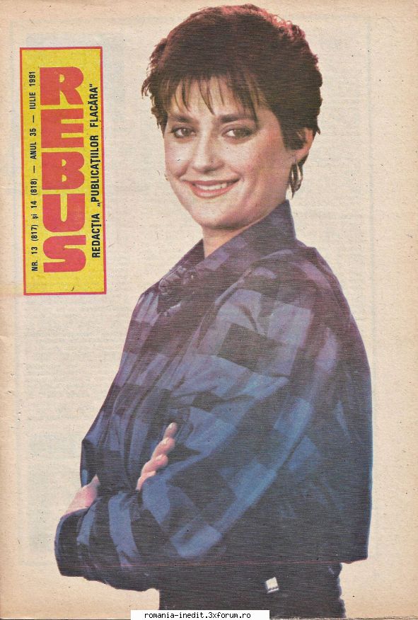 [B] Revista REBUS - Rebus (jpg, zip), 300 dpi: Multumiri pentru - Carti in limba romana