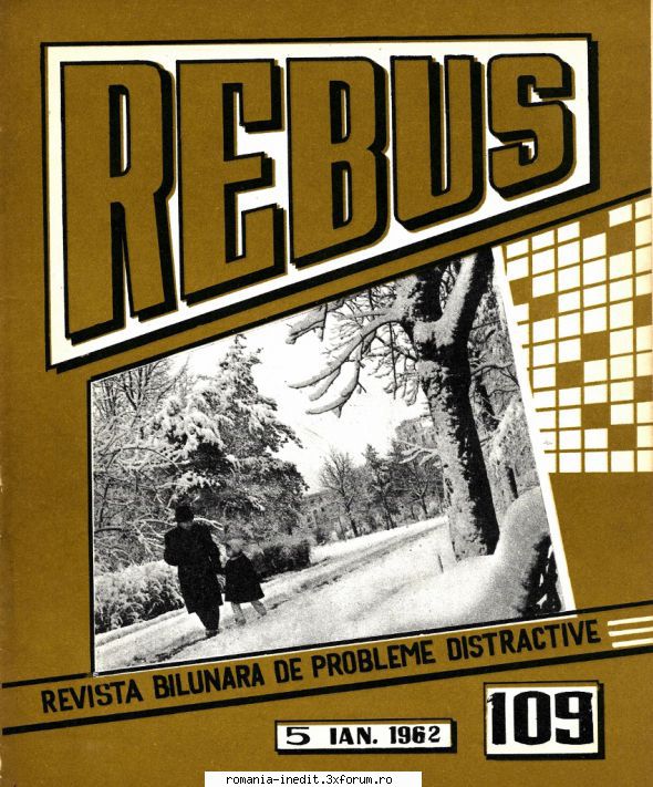 [B] Revista REBUS - Rebus (jpg, zip), scan refacut, 300 dpi: Arhiva - Carti in limba romana