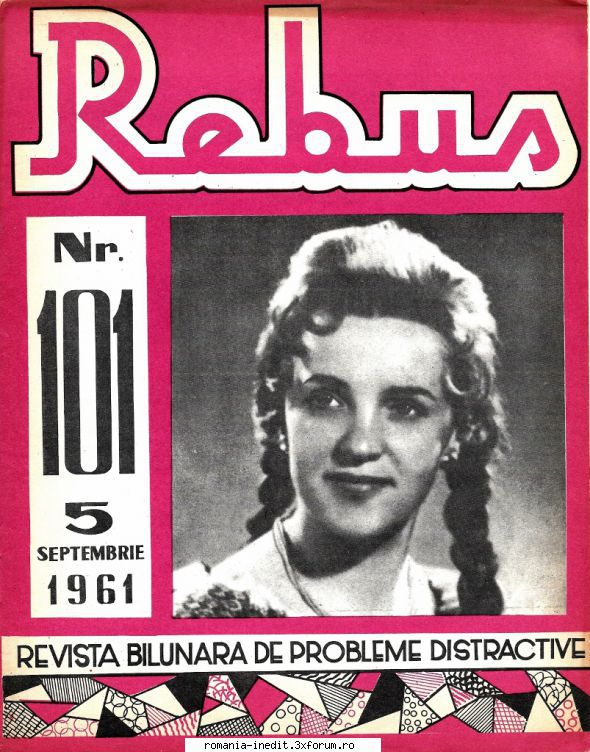 [B] Revista REBUS - Rebus (jpg, zip), scan refacut, 300 dpi: Arhiva - Carti in limba romana