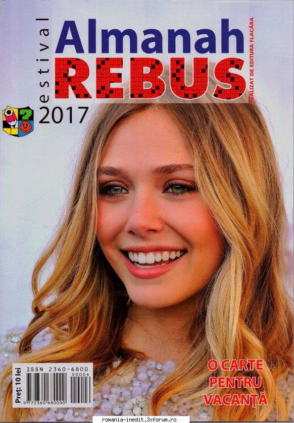 [B] Revista REBUS - Almanah Rebus estival 2017 (jpg, pdf, zip), 300 - Carti in limba romana
