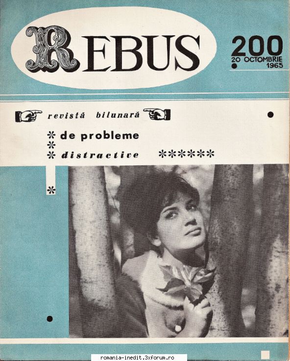 [B] Revista REBUS - Rebus (jpg, zip), scan refacut, 300 dpi: Arhiva - Carti in limba romana