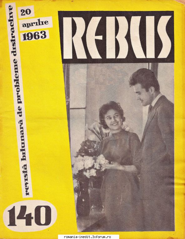 [B] Revista REBUS - Rebus (jpg, zip), scan refacut, 300 dpi: Arhiva - Carti in limba romana