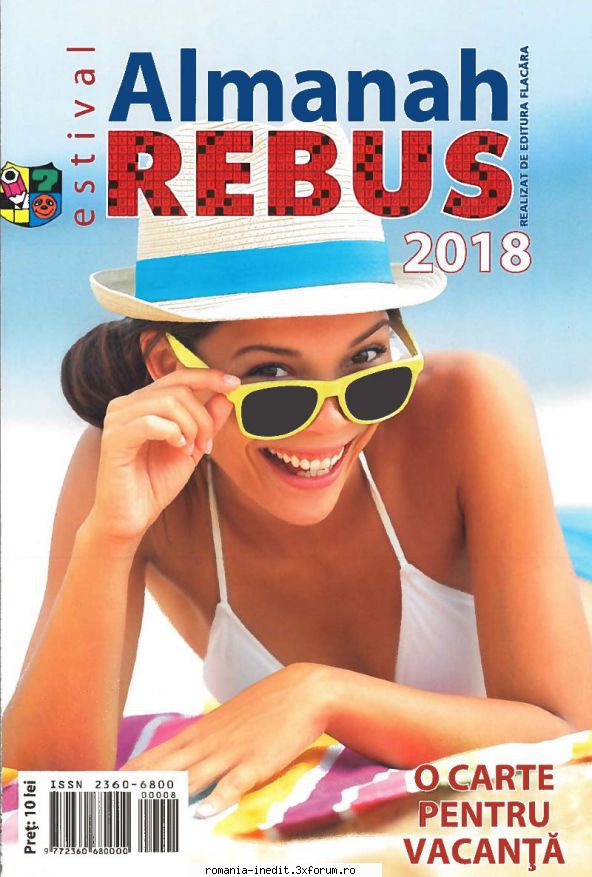 [B] Revista REBUS - Almanah Rebus Estival 2018 - Carti in limba romana