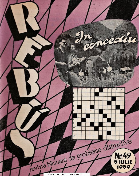 [B] Revista REBUS - Rebus (jpg, zip), scan refacut, 300 dpi: Arhiva - Carti in limba romana