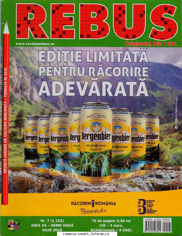 [B] Revista REBUS - Rebus (jpg, zip), 300 dpi: Arhiva include un jpg - Carti in limba romana