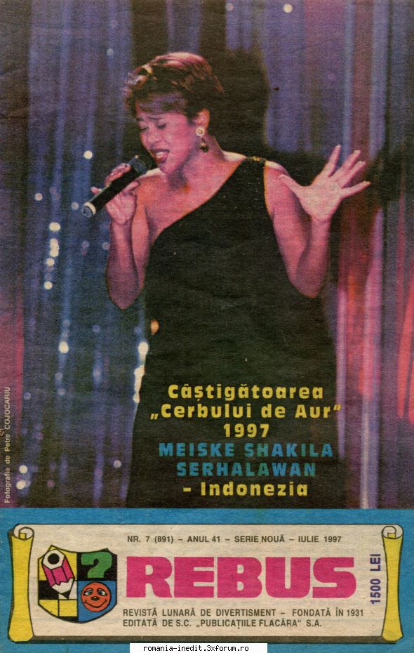 [B] Revista REBUS - Rebus (jpg, zip), 300 dpi: Multumiri pentru - Carti in limba romana