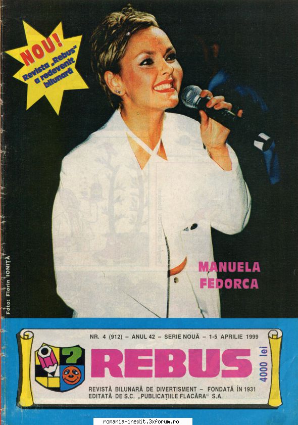 [B] Revista REBUS - Rebus (jpg, zip), 300 dpi: Multumiri pentru - Carti in limba romana