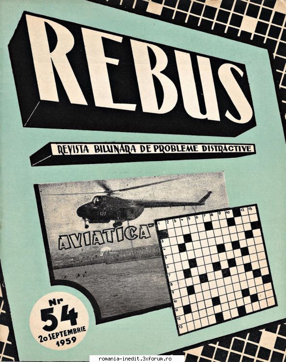 [B] Revista REBUS - Rebus (jpg, zip), scan refacut, 300 dpi: Arhiva - Carti in limba romana