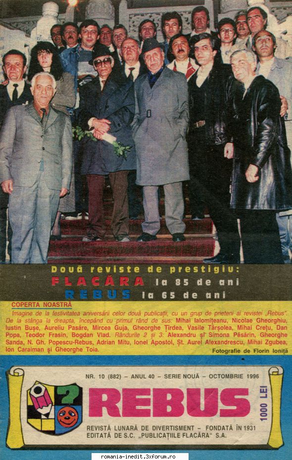 [B] Revista REBUS - Rebus (jpg, zip), 300 dpi: Multumiri pentru - Carti in limba romana