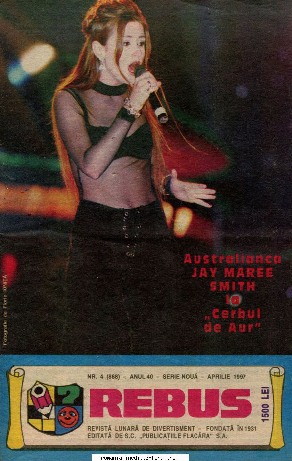[B] Revista REBUS - Rebus (jpg, zip), 300 dpi: Multumiri pentru - Carti in limba romana