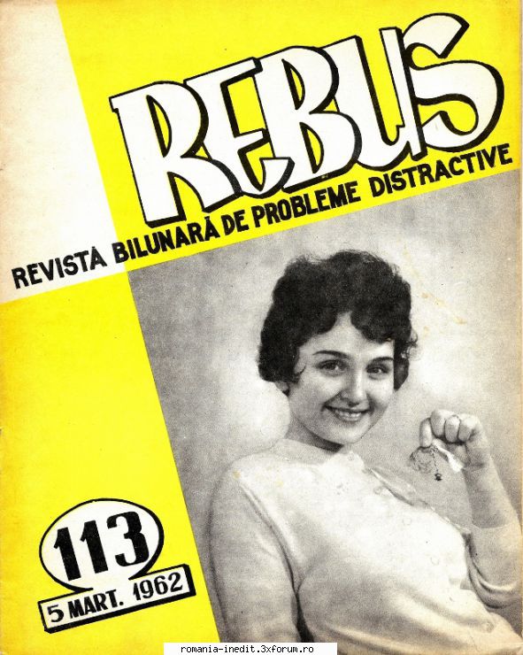 [B] Revista REBUS - Rebus (jpg, zip), scan refacut, 300 dpi: Arhiva - Carti in limba romana
