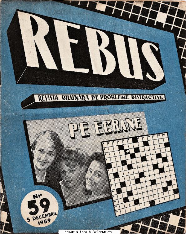 [B] Revista REBUS - Rebus (jpg, zip), scan refacut, 300 dpi: Arhiva - Carti in limba romana