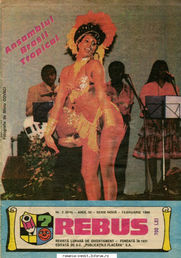 [B] Revista REBUS - Rebus (jpg, zip), 300 dpi: La careul de la pagina - Carti in limba romana