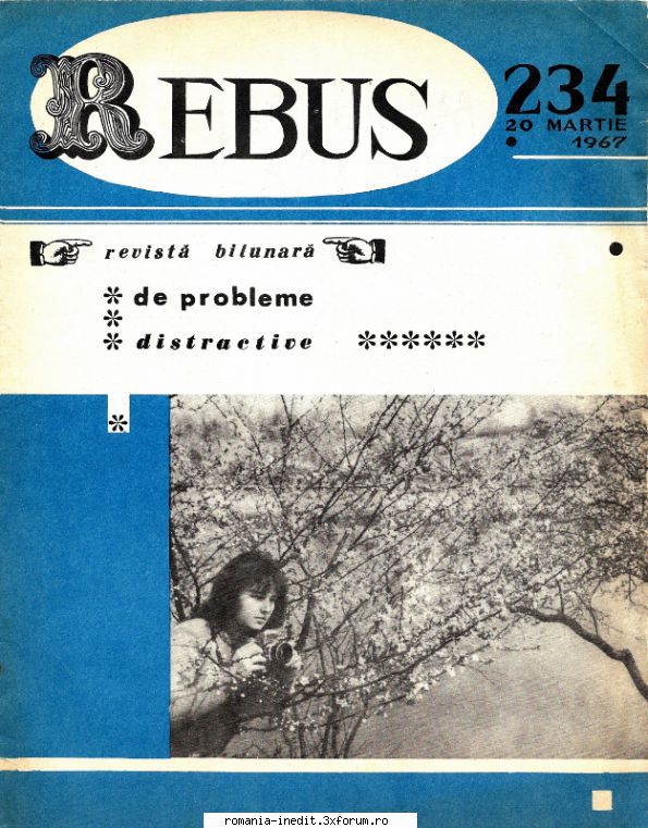 [B] Revista REBUS - Rebus (jpg, zip), scan refacut, 300 dpi: Arhiva - Carti in limba romana