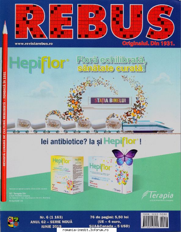 [B] Revista REBUS - Rebus (jpg, zip), 300 dpi: Arhiva include un jpg - Carti in limba romana