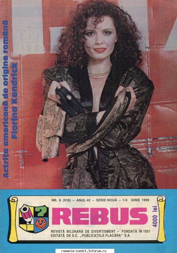 [B] Revista REBUS - Rebus (jpg, zip), 300 dpi: Multumiri pentru - Carti in limba romana