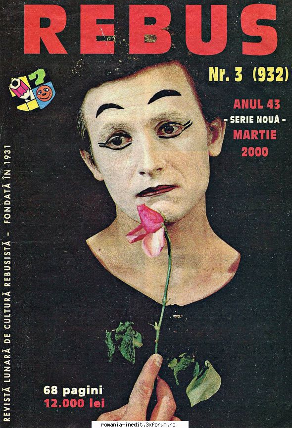 [B] Revista REBUS - Rebus (jpg, zip), 300 dpi: Multumiri pentru - Carti in limba romana