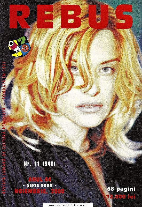 [B] Revista REBUS - Rebus (jpg, zip), 300 dpi: Multumiri pentru - Carti in limba romana