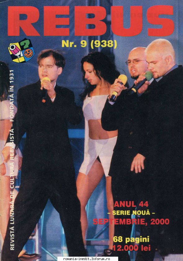 [B] Revista REBUS - Rebus (jpg, zip), 300 dpi: Multumiri pentru - Carti in limba romana