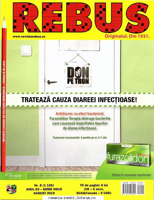 [B] Revista REBUS - Rebus (jpg, zip), 300 dpi: Arhiva include un jpg - Carti in limba romana