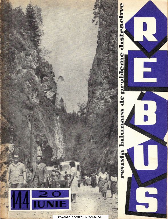 [B] Revista REBUS - Rebus (jpg, zip), scan refacut, 300 dpi: Arhiva - Carti in limba romana