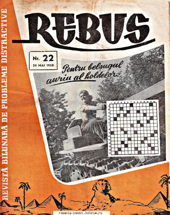[B] Revista REBUS - Rebus (jpg, zip), scan refacut, 300 dpi - Carti in limba romana