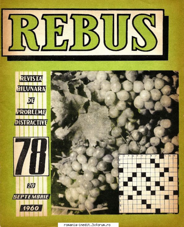 [B] Revista REBUS - Rebus (jpg, zip), scan refacut, 300 dpi - Carti in limba romana