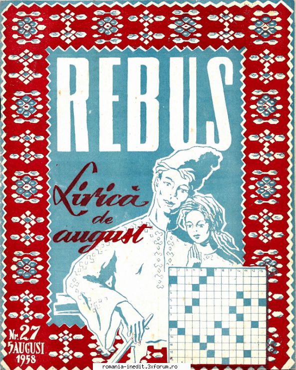 [B] Revista REBUS - Rebus (jpg, zip), scan refacut, 300 dpi - Carti in limba romana