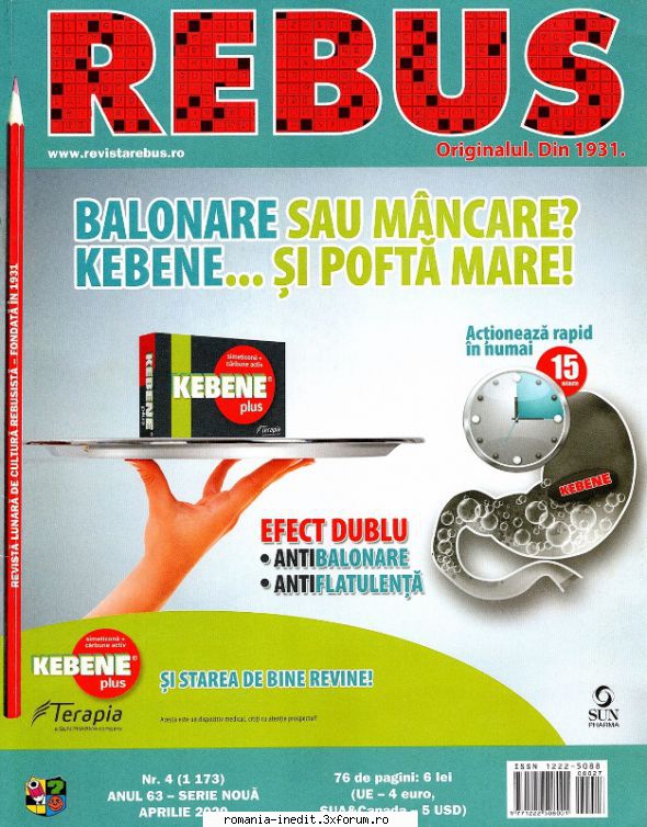 [B] Revista REBUS - Rebus (jpg, zip), 300 dpi - Carti in limba romana