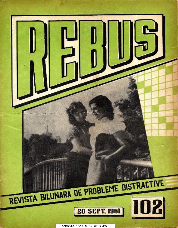 [B] Revista REBUS - Rebus (jpg, zip), scan refacut, 300 dpi: Arhiva - Carti in limba romana