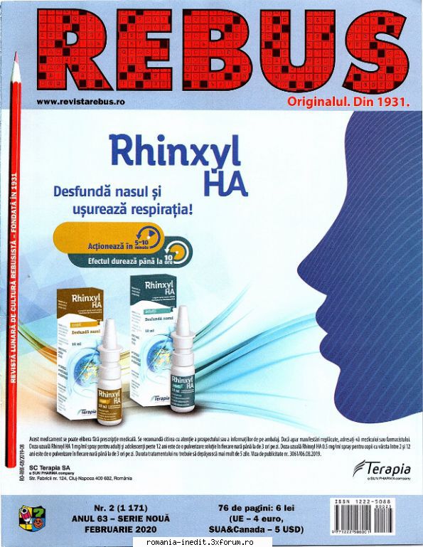 [B] Revista REBUS - Rebus (jpg, zip), 300 dpi - Carti in limba romana