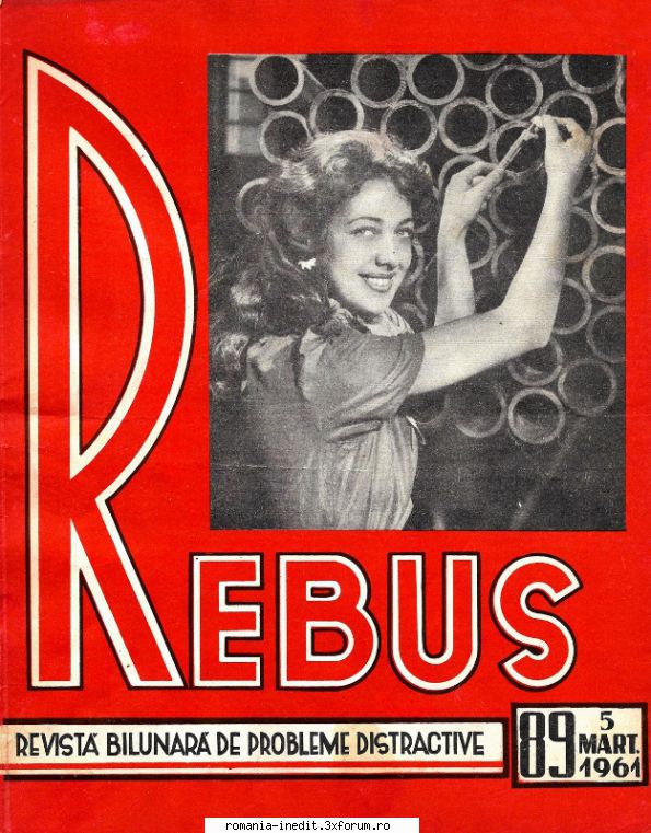 [B] Revista REBUS - Rebus (jpg, zip), scan refacut, 300 dpi: Arhiva - Carti in limba romana