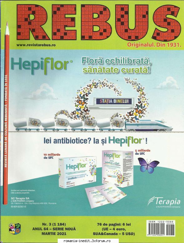 [B] Revista REBUS - Salutare tuturor Iata si revista cu nr. 1184 din - Carti in limba romana